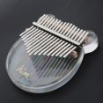 thumbnail image 2 of Instrumento musical de regalo de  Mbira de 17 teclas de Oso perfke Piano de pulgar Crystal Kalimba, 2 of 9