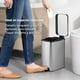 thumbnail image 4 of Bote de basura EKO Titus Slim 10L Acero Inoxidable, para cocina, pedal resistente, cierre silencioso, con cubo interior, tapa antiolores, 4 of 6