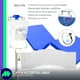 thumbnail image 5 of Medical Store Cama Hospitalaria De Lujo con barandales Plegables, Ruedas Giratorias, Acero de Alta Resistencia Soporta hasta 130kg, Incluye: Colchón y Porta Suero con 2 Ganchos. (Manual), 5 of 8