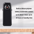thumbnail image 6 of liraijei HD 1080P Video DVR Clip IR Night Cam 8 Hour Camcorder Mini Body Camera ж☆ I7O4, 6 of 8