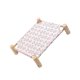 thumbnail image 5 of Methold Cama de para mascotas pequeñas, tela de algodón y lino para comodidad durante todo el año, cama para mascotas desmontable y lavable S Miel Melocotón Conjunto 2Conjunto, 5 of 6