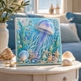 thumbnail image 5 of Ocean Theme Pearl Art DIY Kit, Jellyfish DIY Pearl Painting Kit, Ocean Diamond Art for Adults & Beginners, Sparkling Coastal Wall Decor(Jellyfish), 5 of 8