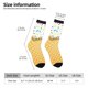 thumbnail image 2 of Balery White Ice Cream Calcetas Largas con Estampado para Hombre y Mujer – Suaves y Transpirables, Talla Única (US 5-11), 2 of 6