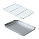thumbnail image 5 of Bandeja Para Hornear Con Rejilla, Bandeja Para Galletas Duradera De Acero Inoxidable Para Restaurante, 28cm X 23,5 Cm, 5 of 8