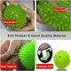thumbnail image 5 of 3/6 PCS Pet Squeaky Chearing Balls, Dog Soft Stab Balls Cleaning Teeth Toys Balls, para Small Medium Large Pet Dog Cat Toys, azul/naranja/verde Xemadio WMXL-249-1, 5 of 8