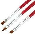 thumbnail image 4 of Wisewang 3Pcs/Set UV Gel s Colorful Art Manicure s Drawing Tools s 1Set, 4 of 6