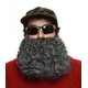 thumbnail image 1 of Cazador de patos Kite - Barba gris con gafas de sol de camuflaje verde y sombrero de Trucker Gravity Trading Sombrero, 1 of 1