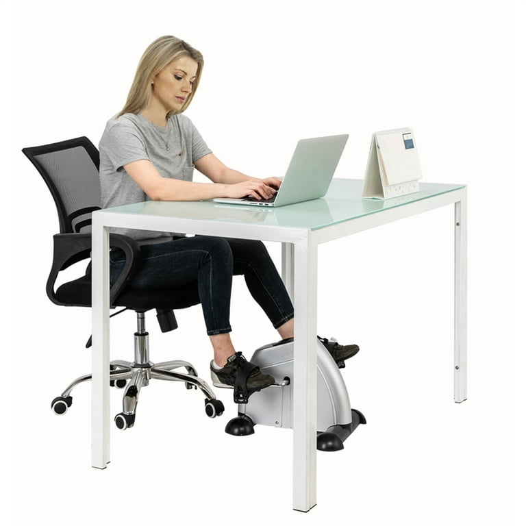 Compact Mini Exercise Bike Under Desk Pedal Exerciser Small Foot Cycle Arm Leg Trainer with LCD Screen Home Use Walmart