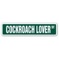 thumbnail image 1 of SignMission SS-Cockroach Lover 4 x 18 Po. Panneau de Rue Cockroach Lover - Insecte Cracheur Sale, 1 of 1