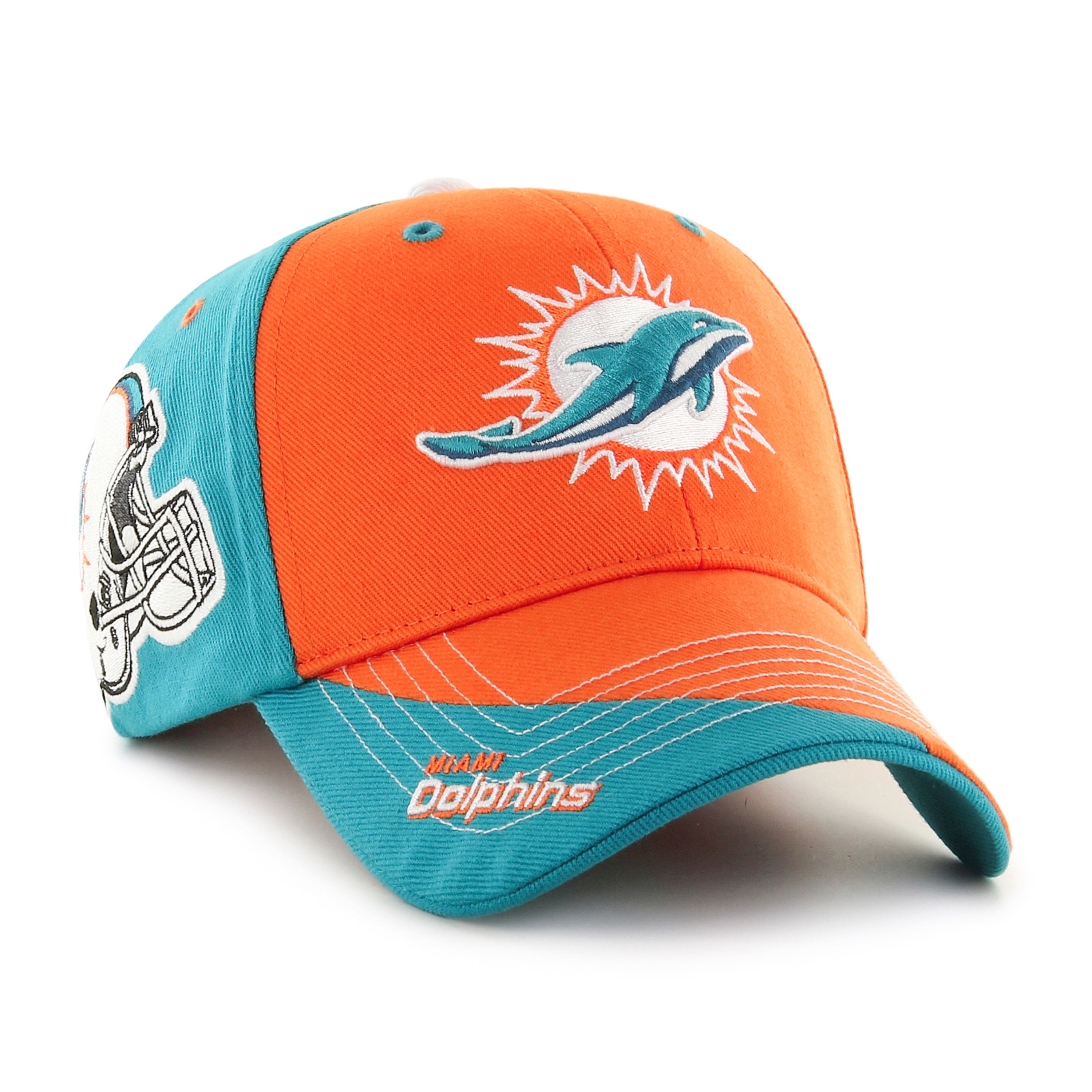 Fan Favorite - NFL Hubris Adjustable Cap, Miami Dolphins - image 2 of 3