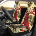 thumbnail image 2 of Honeii Mythical Red Stag Illustration Print Car Seat Covers 2 Pieces, Full Set Universal Seat Covers for Cars, Waterproof Auto Seat Protectors, 2 of 7