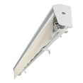 thumbnail image 6 of Awntech 12 Ft Destin Left Motorized Heavy Duty Patio Retractable Awning with Protective Hood (144in x 10.38in x 120in), Linen, 6 of 8