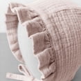 thumbnail image 2 of GERsome Baby Sun Hats Cotton 0-3 Years Toddler Sun Protection Hats with Adjustable Strap for Boys Girls Pink, 2 of 6