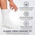 thumbnail image 4 of Comfello Diabetic Socks Ankle for Men & Women – 6 Pairs of Non-Binding Moisture-Wicking Neuropathy Socks, 4 of 7