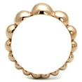 thumbnail image 3 of Luxe Jewelry Designs Women's Rose Gold Ion Plated Stainless Steel Ring, Size 9 (Pack of 2), 3 of 4