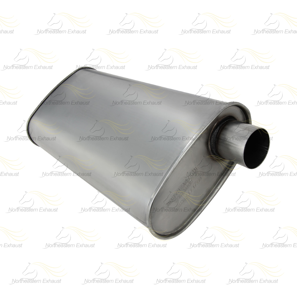 Northeastern Exhaust Stainless Steel Exhaust Muffler Fits 2007–2014 & 2015–2020 Chevy Suburban 1500 5.3L Direct Fit