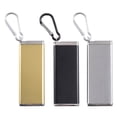 thumbnail image 2 of Fashion Portable Cigarette Metal Case & Ashtray Keychain Pocket Outdoor Moisture-Proof Cigarette Box Can Cigarette Storage (1), 2 of 6