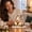A-A2, variant on Lighted Christmas Village House Diffuser, Lighted Village House Essential Oil Diffuser for Bedroom and Living Room (Classic Christmas Manor)