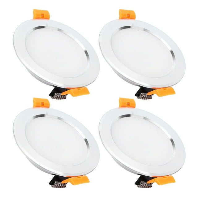 RV Dome Lights, 4in Recessed Ceiling Light Higher Transmittance IP44 Waterproof For For Yacht For