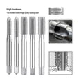 thumbnail image 3 of Tyre Valve Thread Tap 5v1 5v2 8v1 8v2 10v1 Right Cutting Straight Fluted Taps Screw Thread Tap Hand Tools, 3 of 5