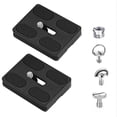 thumbnail image 1 of Universal Tripod Quick Release Plate, Arca Swiss Plate for DSLR Camera Tripod Ballhead(PU-50), 1 of 5