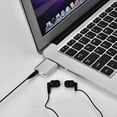 thumbnail image 1 of USB Mic Adapter, 3D Stereo External USB Sound Card, for, 1 of 7