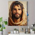 thumbnail image 4 of Qisvanset Framed Canvas Wall Art 12x16 Inch Jesus Portrait Religious Painting Art Home Gift, 4 of 5