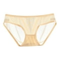 3PCS Womens Underwear Low Waist Sheer Mesh Briefs Cute Seamless Panties for Panties for Women