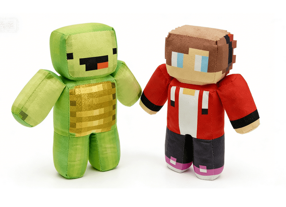 JJ & Mikey Plush, 10inch Game JJ & Mikey Character Stuffed Animals, Collectible Toys for JJ & Mikey Fans, Perfect Birthday Christmas Halloween Gifts & Decorations(JJ)