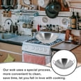 thumbnail image 4 of Miangastore Kitchen Frying Pan Stainless Steel Pan Cooking Pan with Handle Frying Pan, 4 of 8
