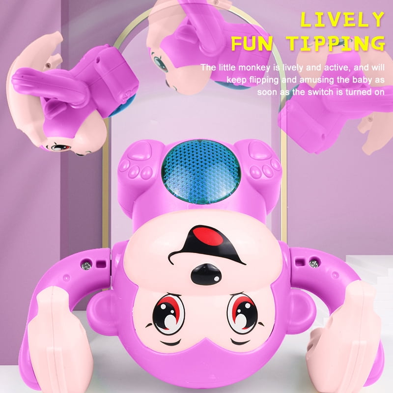 rolling monkey baby toy