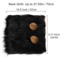 thumbnail image 6 of Vivifying Lion Mane for Dog, Adjustable Halloween Dog Lion Costume Wig with Ears for Medium&Large Dog Dress up (Black), 6 of 8