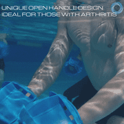 Aquastrength Aquatic Exercise Dumbbells - Upper Body Pool Exercise Equipment (Pair)