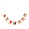 thumbnail image 6 of BLESIYA 2xBe Mine Banner Garlands Valentine's Day Decorations Photo Props Black Letter, 6 of 8