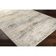 thumbnail image 4 of BoutiqueRugs Midhurst Contemporary Area Rug - Teal, Medium Gray, Rust - 7'10" Round, 4 of 12