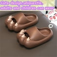 thumbnail image 3 of Children’s Cartoon Cat Paw Slippers Cloud Sandals , Unisex Toddler Sandals, Adult Non-Slip Outdoor Indoor Summer Slippers Water Shoes, 3 of 7