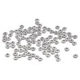thumbnail image 1 of Unique Bargains M2 Métrique 304 Acier Inoxydable Hexagone Hexagone Écrou Ton Argent 100 Pcs, 1 of 3