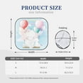 thumbnail image 3 of Zufioo Cute Elephant Bunny Flying With Balloon Print Folding Car Windshield Sun Visor, Anti-ultraviolet Sun Visor, Suitable for Trucks, Vans Car Accessories-Medium, 3 of 6