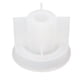 thumbnail image 1 of Molde para portavelas de bricolaje, molde para portavelas, molde para portavelas blanco, molde redondo para portavelas construido para precisión, 1 of 8