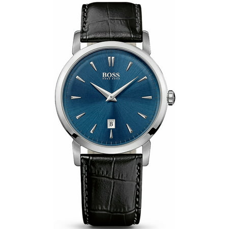 UPC 885997129404 product image for Hugo Boss Men's 1513091 Silver Leather Quartz Watch | upcitemdb.com