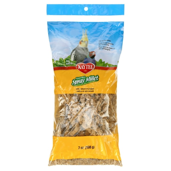 Kaytee Natural Millet Spray for Birds 7 ounces