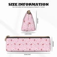 thumbnail image 2 of Rocae Hand Drawn Strawberry for Leather Pencil Case - Zippered Pen Case Stationery Bag Zipper Pouch Pencil Holder For Men Women Businessmen And Artists, 2 of 5