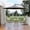 Gray, variant on EastVita 10ft Patio Umbrella with Cantilever Design Cantilever Hanging Umbrella with Crank and Cross Base for Patio GardenGrey