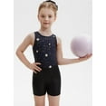 thumbnail image 3 of Asoul Gymnastics Leotards for Girls Dance Unitards Shorts Outfits Activewear,3-piece Sets，4-10Years, 3 of 7