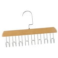thumbnail image 1 of Colgador de corbatas de madera perfecl organizador colgante Percha para cinturón Color madera, 1 of 8