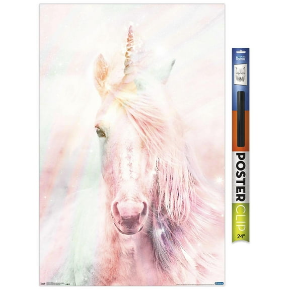 Pink Unicorn Wall Poster, 22.375" x 34"
