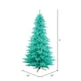 thumbnail image 2 of Vickerman 3' Aqua Fir Artificial Christmas Tree, Aqua Dura-lit Incandescent Lights, 2 of 2