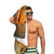 thumbnail image 5 of Garfield Toalla de playa de secado rápido con diseño temático, regalo para mujeres y niñas, ideal para cumpleaños, fans, amantes de la música, uso en la playa o al aire libre,78*180cm, 5 of 6