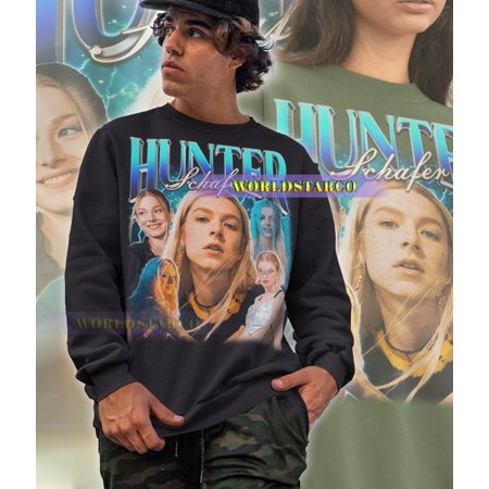 HUNTER SCHAFER Sweatshirt, Hunter Schafer Homage Sweatshirtter, Hunter Schafer Fan Tees, Hunter Schafer Sweatshirtter, Hunter Schafer Gift