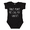 Black, variant on Don’t Make Me Call My Uncle Funny Baby Bodysuit, Cute Infant Onesie, Baby Shower Gift for Boy or Girl